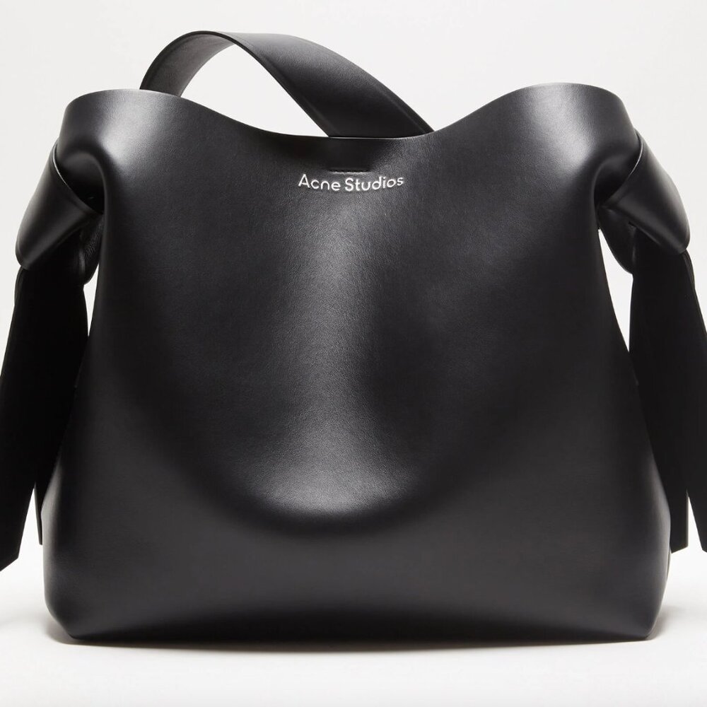 Musubi midi shoulder bag - black